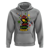 Teach Black History Education Pride Hoodie Black History Month - Wonder Print Shop
