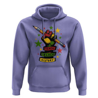 Teach Black History Education Pride Hoodie Black History Month - Wonder Print Shop