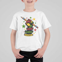 Teach Black History Education Pride T Shirt For Kid Black History Month - Wonder Print Shop