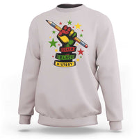 Teach Black History Education Pride Sweatshirt Black History Month - Wonder Print Shop