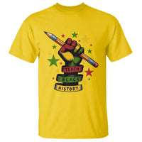 Teach Black History Education Pride T Shirt Black History Month - Wonder Print Shop