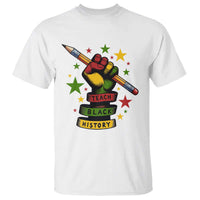 Teach Black History Education Pride T Shirt Black History Month - Wonder Print Shop