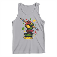 Teach Black History Education Pride Tank Top Black History Month - Wonder Print Shop