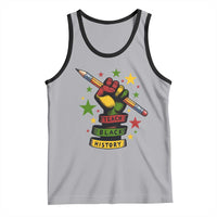 Teach Black History Education Pride Tank Top Black History Month - Wonder Print Shop