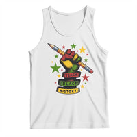 Teach Black History Education Pride Tank Top Black History Month - Wonder Print Shop