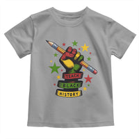 Teach Black History Education Pride Toddler T Shirt Black History Month - Wonder Print Shop