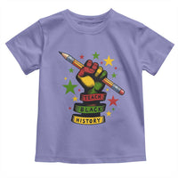 Teach Black History Education Pride Toddler T Shirt Black History Month - Wonder Print Shop