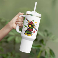 Teach Black History Education Pride Tumbler With Handle Black History Month - Wonder Print Shop