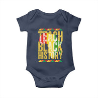 Teach Black History Baby Onesie Black History Month Gift For Teachers - Wonder Print Shop