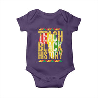 Teach Black History Baby Onesie Black History Month Gift For Teachers - Wonder Print Shop