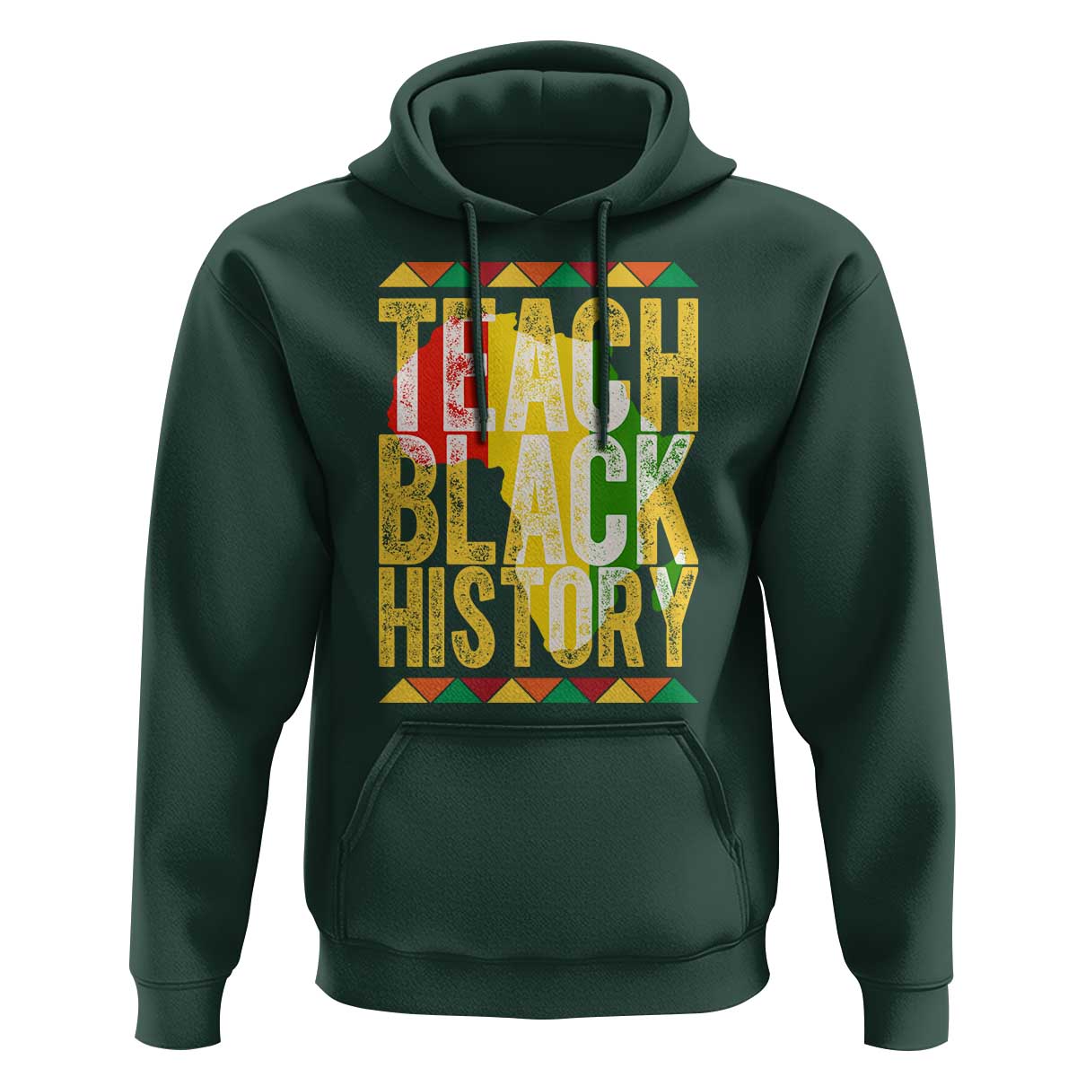 Teach Black History Hoodie Black History Month Gift For Teachers - Wonder Print Shop