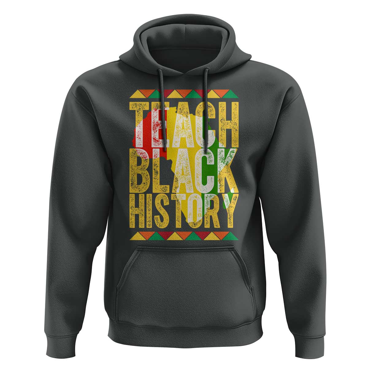 Teach Black History Hoodie Black History Month Gift For Teachers - Wonder Print Shop