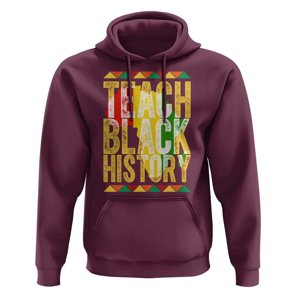 Teach Black History Hoodie Black History Month Gift For Teachers - Wonder Print Shop