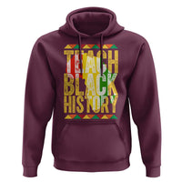 Teach Black History Hoodie Black History Month Gift For Teachers - Wonder Print Shop