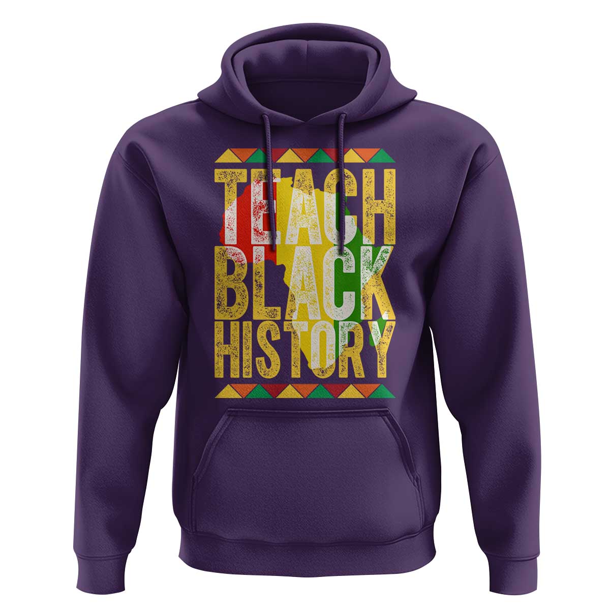 Teach Black History Hoodie Black History Month Gift For Teachers - Wonder Print Shop