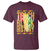 Teach Black History T Shirt Black History Month Gift For Teachers - Wonder Print Shop