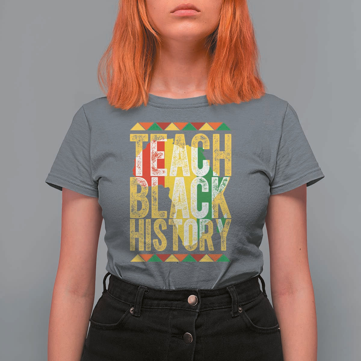Teach Black History T Shirt For Women Black History Month Gift For Teachers - Wonder Print Shop