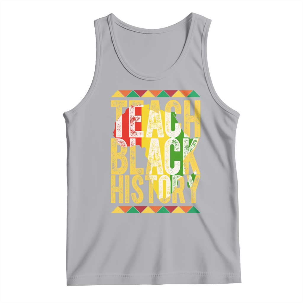 Teach Black History Tank Top Black History Month Gift For Teachers - Wonder Print Shop