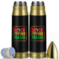 Black Teacher Magic Bullet Tumbler African American Pride Educator Gift - Wonder Print Shop
