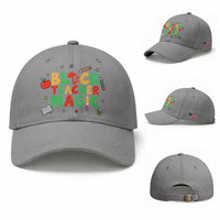 Inspirational Black Teacher Magic Baseball Cap African American History Month