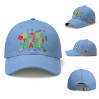 Inspirational Black Teacher Magic Baseball Cap African American History Month