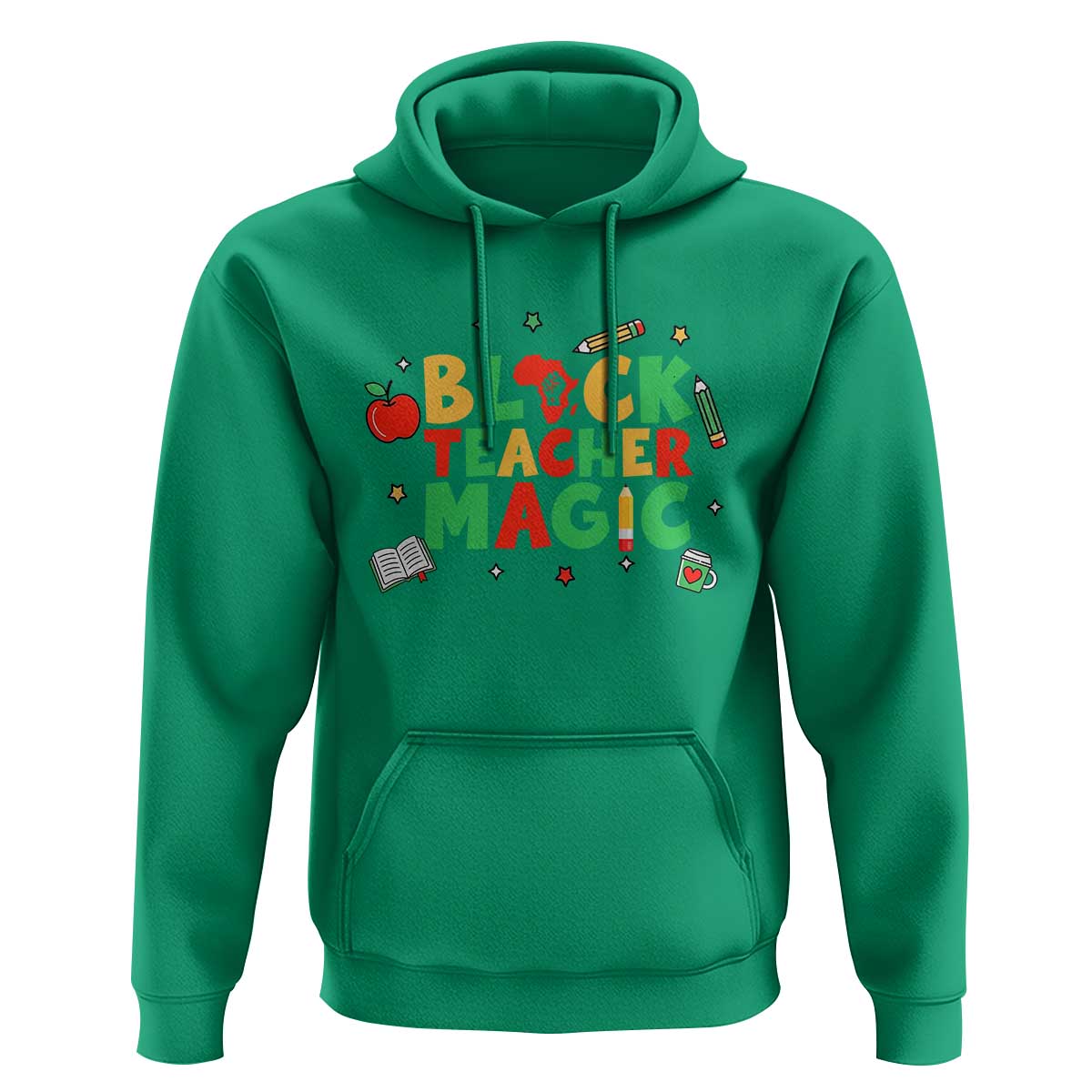 Inspirational Black Teacher Magic Hoodie African American History Month - Wonder Print Shop