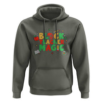 Inspirational Black Teacher Magic Hoodie African American History Month - Wonder Print Shop