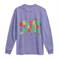 Inspirational Black Teacher Magic Long Sleeve Shirt African American History Month - Wonder Print Shop