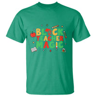 Inspirational Black Teacher Magic T Shirt African American History Month - Wonder Print Shop