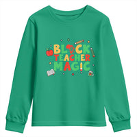 Inspirational Black Teacher Magic Youth Sweatshirt African American History Month - Wonder Print Shop