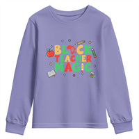 Inspirational Black Teacher Magic Youth Sweatshirt African American History Month - Wonder Print Shop