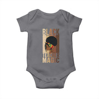 Black Teacher Magic Baby Onesie African American Pride Teacher Life - Wonder Print Shop