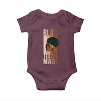 Black Teacher Magic Baby Onesie African American Pride Teacher Life - Wonder Print Shop