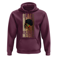 Black Teacher Magic Hoodie African American Pride Teacher Life - Wonder Print Shop