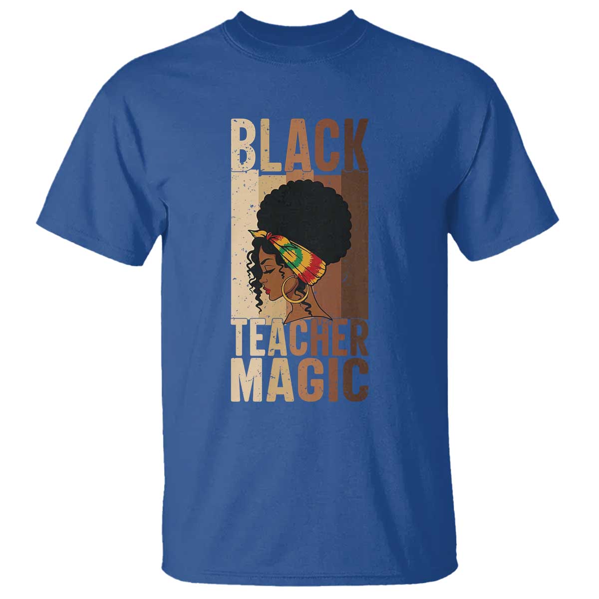 Black Teacher Magic T Shirt African American Pride Teacher Life - Wonder Print Shop