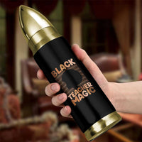 Black Teacher Magic Bullet Tumbler Empowering African American Pride Teacher Gift - Wonder Print Shop