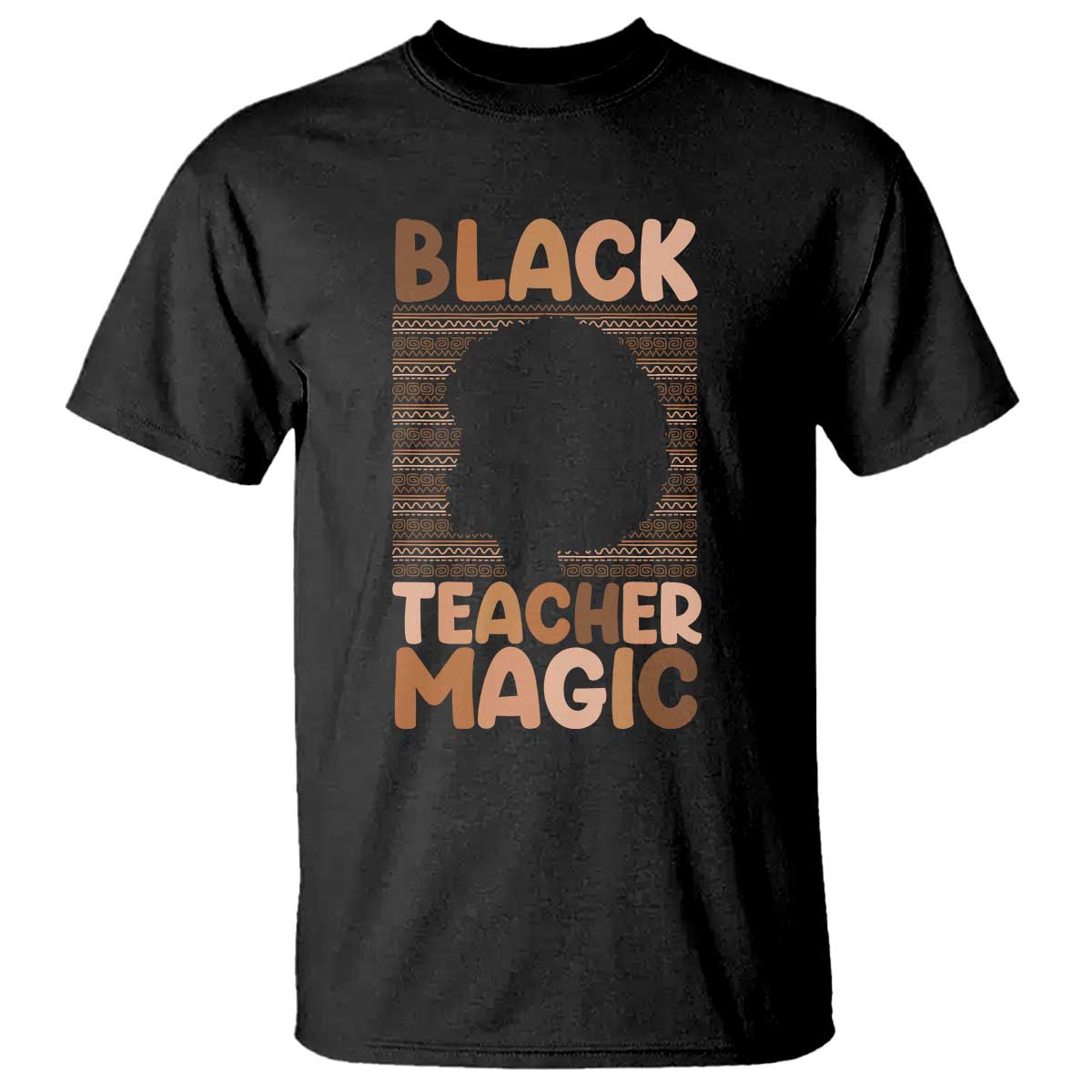 Black Teacher Magic T Shirt Empowering African American Pride Teacher Gift - Wonder Print Shop