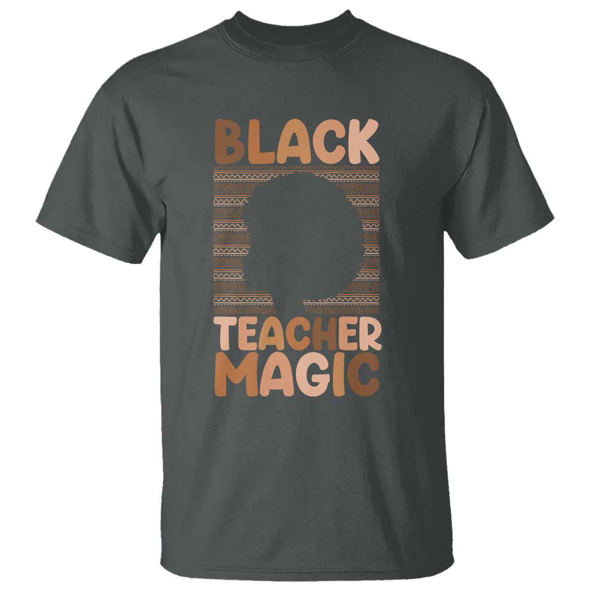 Black Teacher Magic T Shirt Empowering African American Pride Teacher Gift - Wonder Print Shop