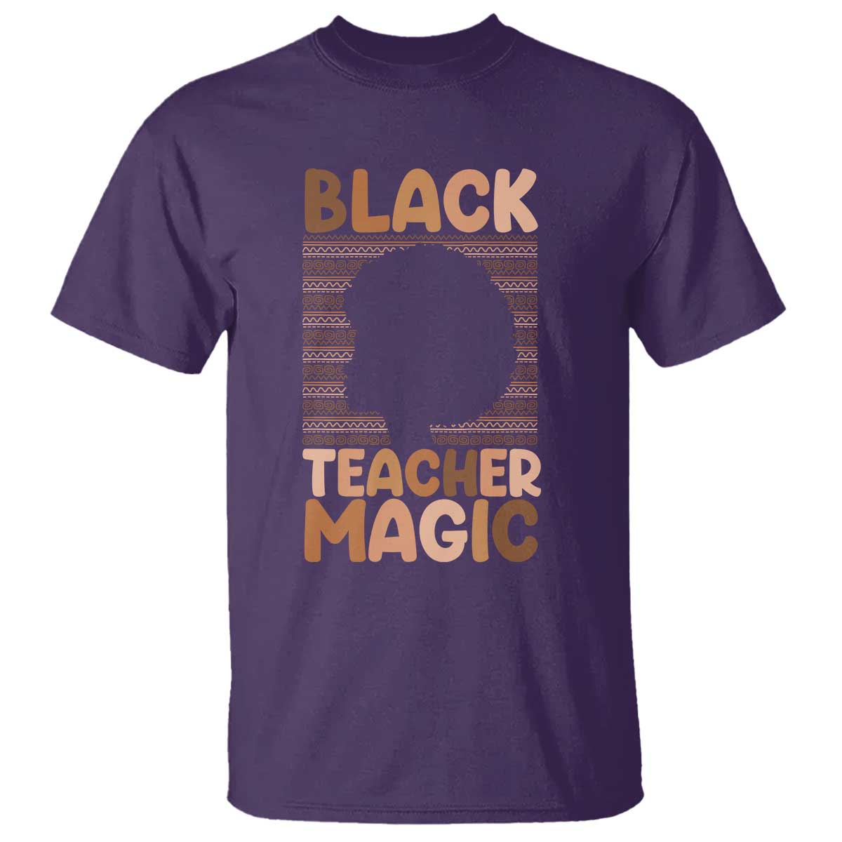 Black Teacher Magic T Shirt Empowering African American Pride Teacher Gift - Wonder Print Shop