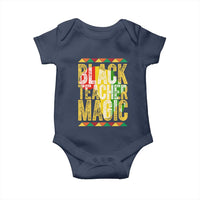 Black History Month Gift Baby Onesie Black Teacher Magic - Wonder Print Shop