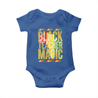 Black History Month Gift Baby Onesie Black Teacher Magic - Wonder Print Shop