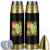 Black History Month Gift Bullet Tumbler Black Teacher Magic - Wonder Print Shop