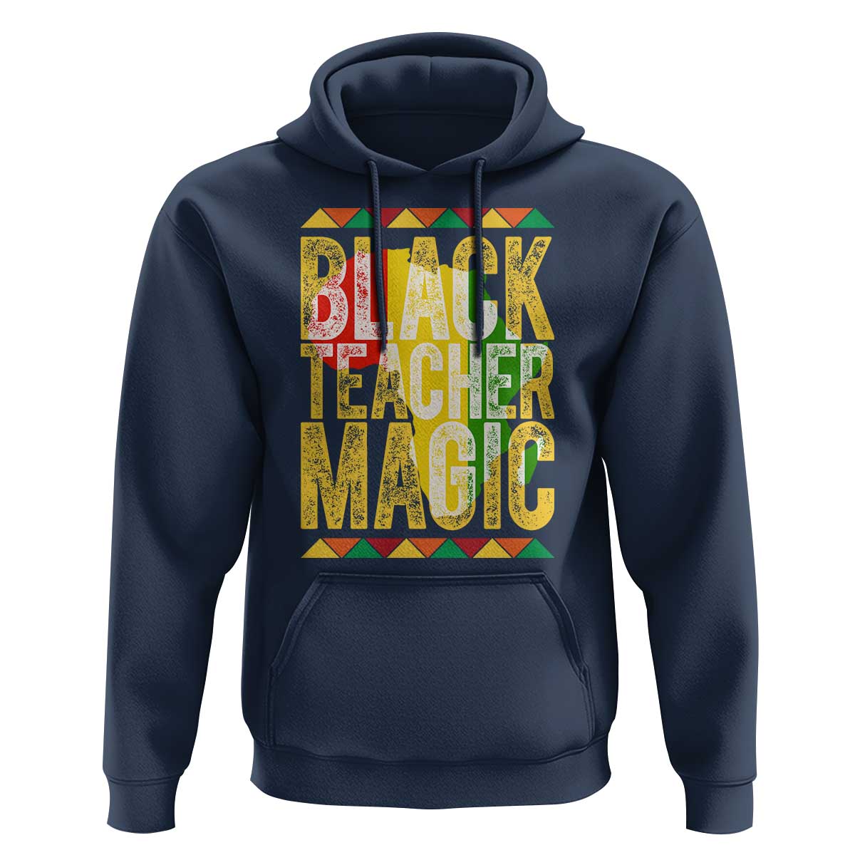 Black History Month Gift Hoodie Black Teacher Magic - Wonder Print Shop