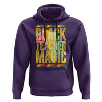 Black History Month Gift Hoodie Black Teacher Magic - Wonder Print Shop