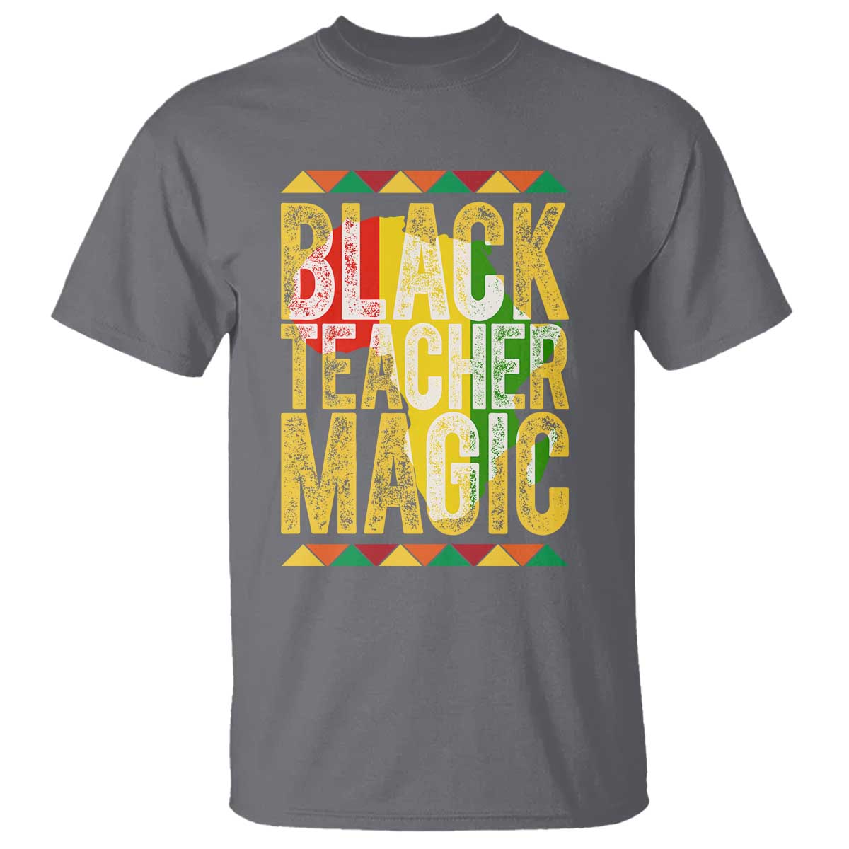Black History Month Gift T Shirt Black Teacher Magic - Wonder Print Shop