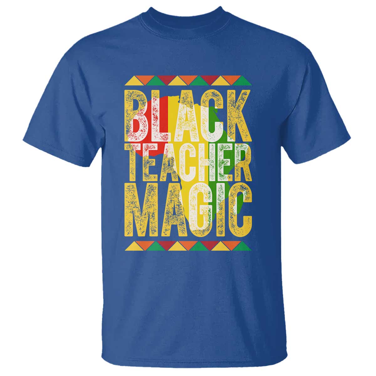 Black History Month Gift T Shirt Black Teacher Magic - Wonder Print Shop
