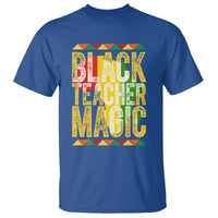 Black History Month Gift T Shirt Black Teacher Magic - Wonder Print Shop