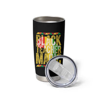 Black History Month Gift Tumbler Cup Black Teacher Magic - Wonder Print Shop