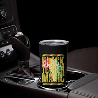 Black History Month Gift Tumbler Cup Black Teacher Magic - Wonder Print Shop