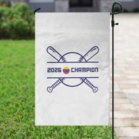 Venezuela Champions 2026 Garden Flag Baseball Pride Gift